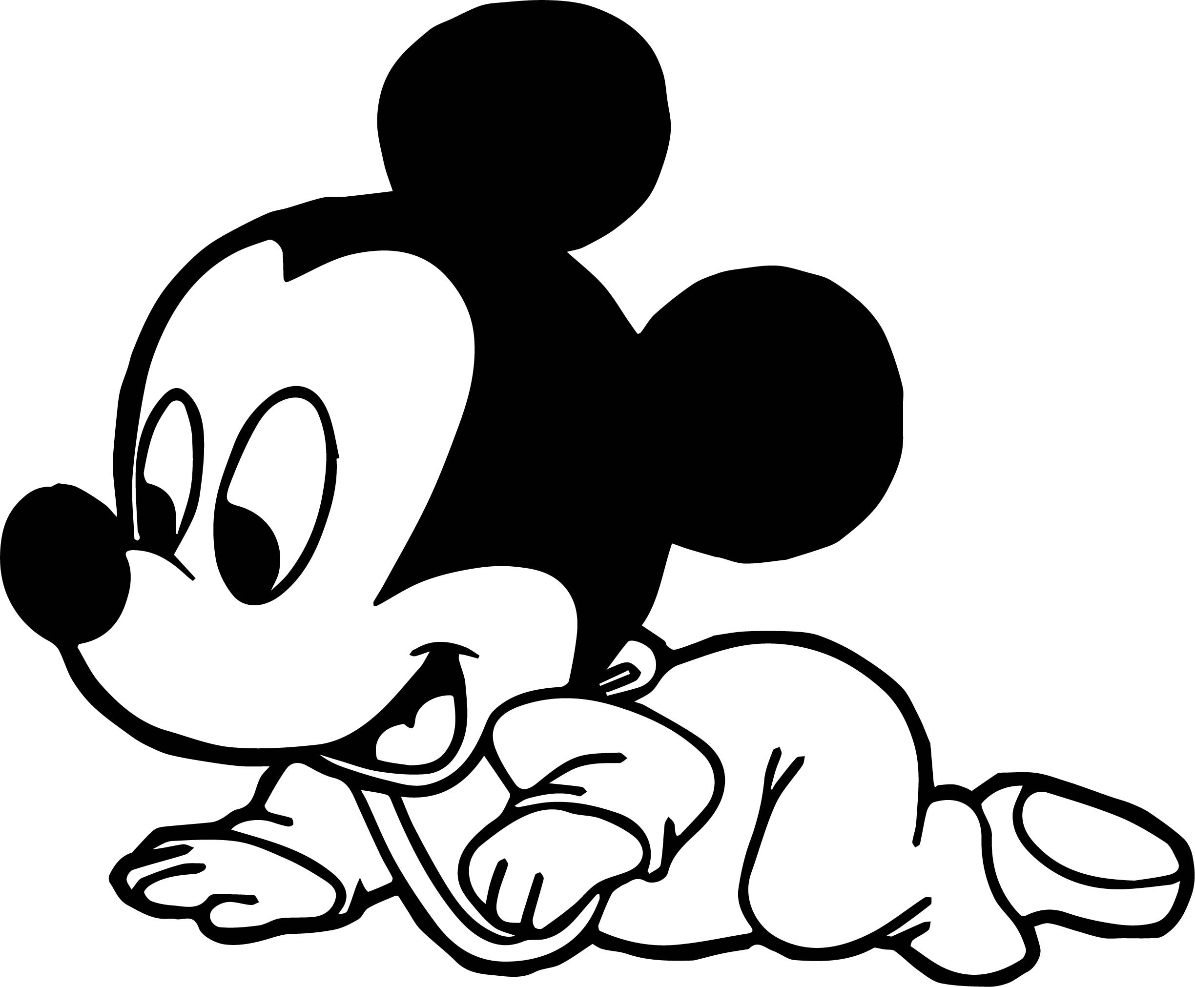 baby mickey crawling coloring page wecoloringpage rh wecoloringpage Mickey Mouse Baby Mickey Mouse Had a