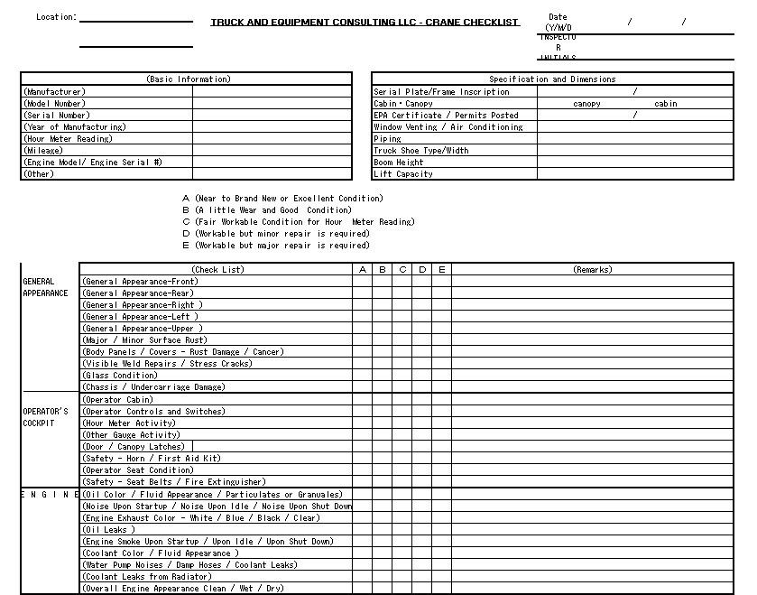heavy-equipment-safety-checklist Images - Frompo - 1