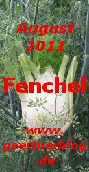 Garten-Koch-Event August 2011: Fenchel [31.08.2011]
