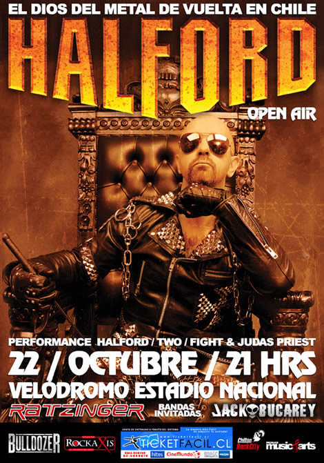 Halford en Chile!