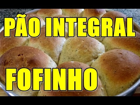 Video Receita De Pão Com Farinha Integral