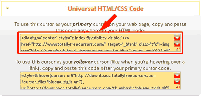  Bagi Sobat yang ingin mengganti tampilan cursor di blog Cara Merubah Cursor Blog