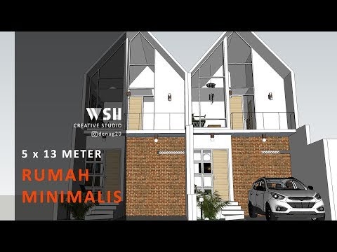Ide DESAIN RUMAH MINIMALIS DI PERUMAHAN ELITE, viral!