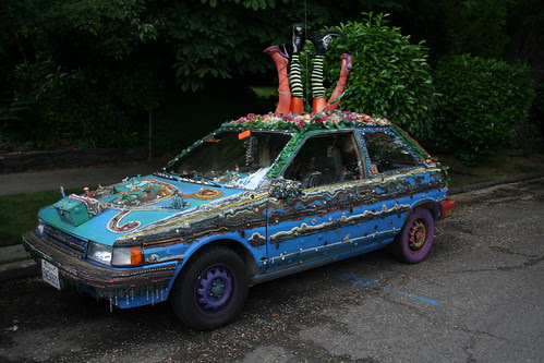 Flivver Art Car by Joy Johnston - Oregon