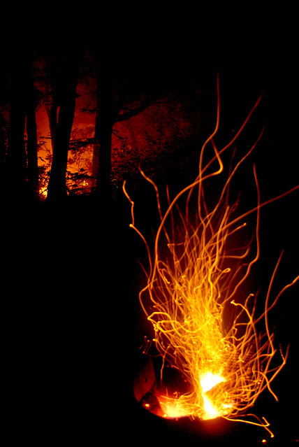 Campfire at Beachside, OR