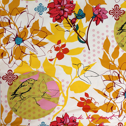 Anna Maria Horner Sketchbook Ivory from Drawing Room by pink chalk studio.