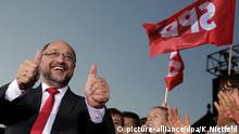 Wahlkampf der SPD Bayern mit Kanzlerkandidat Schulz