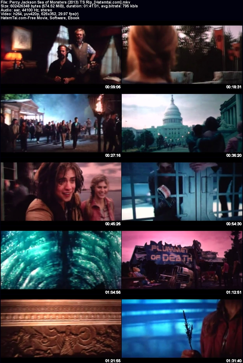 Percy Jackson Sea of Monsters (2013) Full Movie Download 