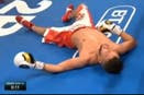 El momento del KO: Sediri ya sufrió el impacto de Maxwell