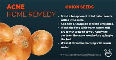 face for juice onion acne for Home Remedies 5 Acne