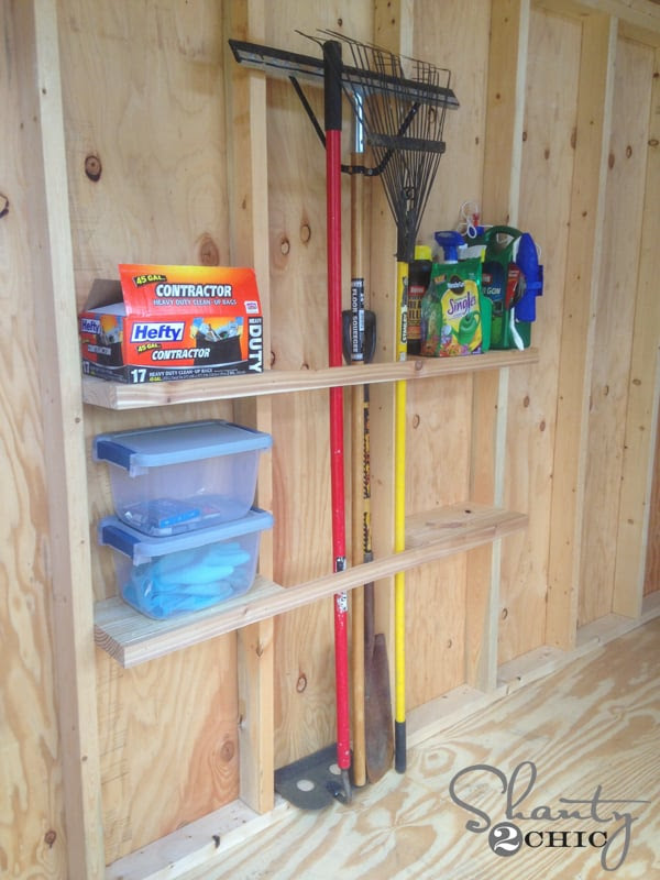 Shed Organization Idea! - Shanty 2 Chic