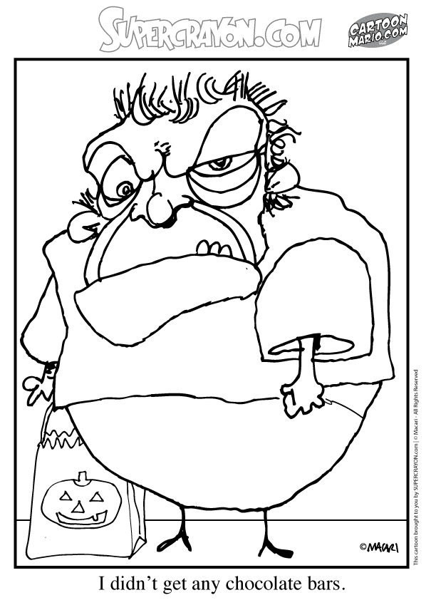 Monster Coloring Pages 2018- Dr. Odd