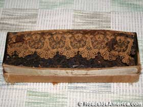 A piece of Grover Cleveland's wedding cake.