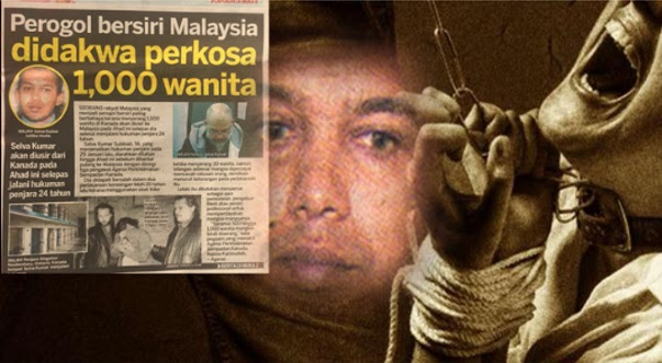 Menakuttkan!!!Ini Biodata Lengakap Selva Kumar Subbiah Perogol Bersiri Malaysia Yang akan Pulang Ke Malaysia.Sudah 1000 Wanita Sudah Menjadi Mangsa...Berhati lah Semua Wanita..
