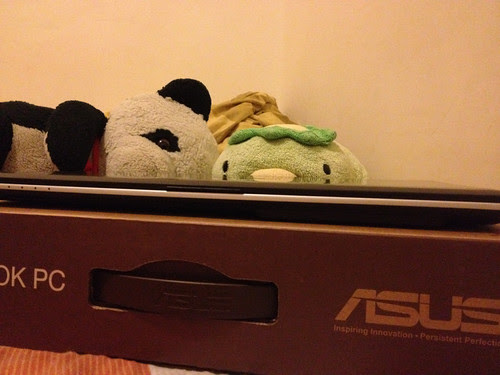 選了很久,最後還是選這張有卡趴趴倒影的「秀薄照」