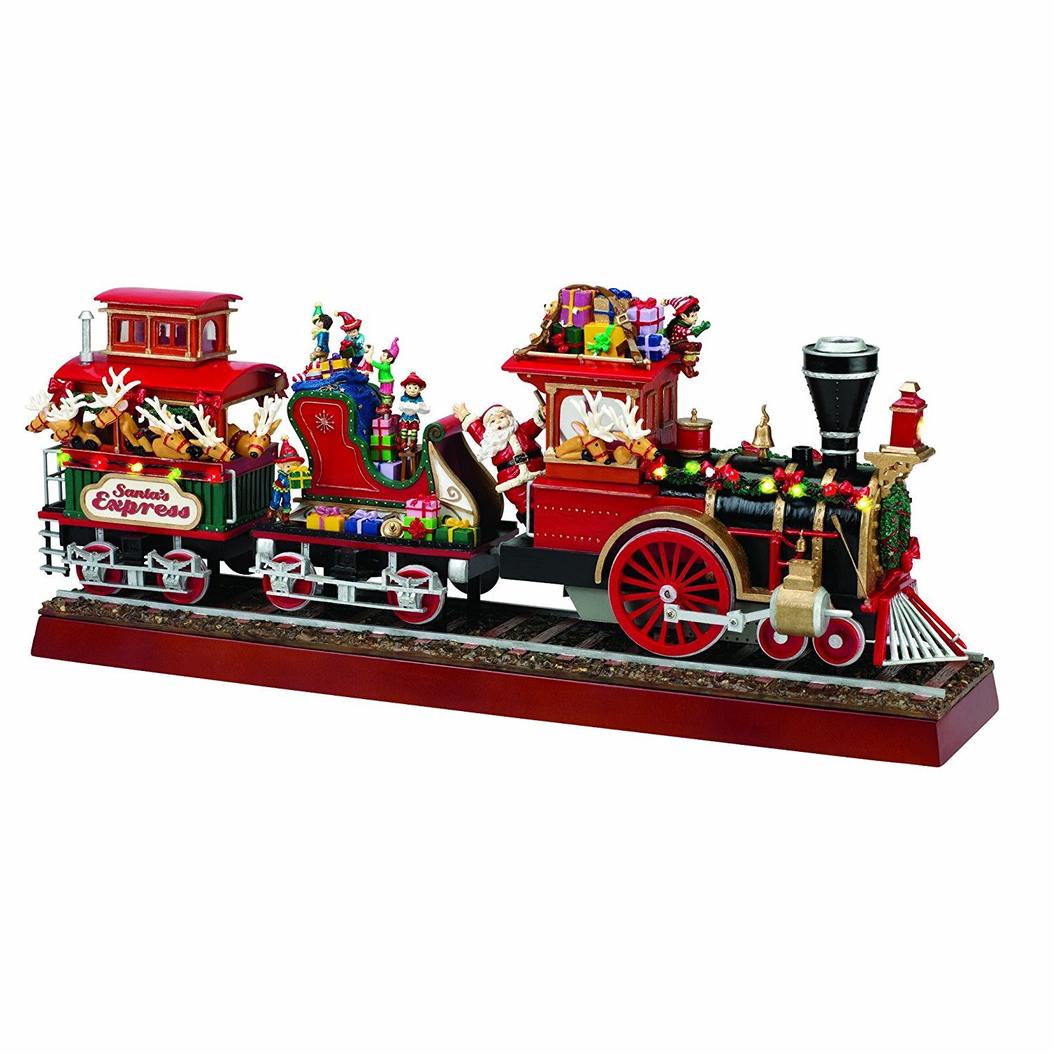 1500x1500 Mr Christmas Animated Musical Santa 39s Express with