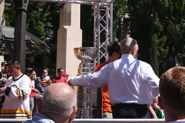 Stanley Cup in Portland, 8/17/11