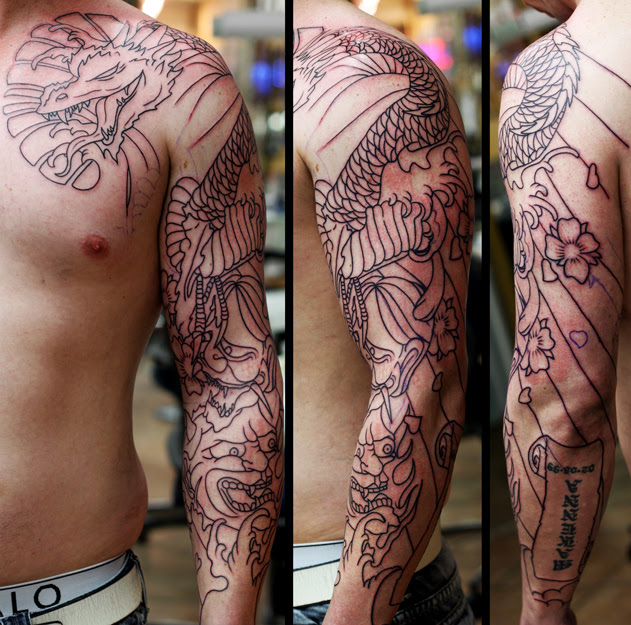 half sleeve tattoos
