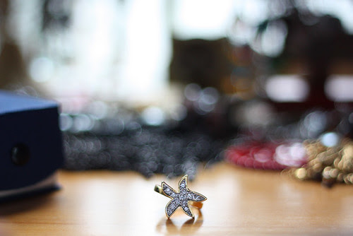 starfish ring bokeh