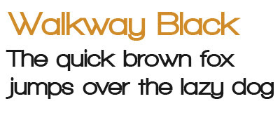 Download Walkway font