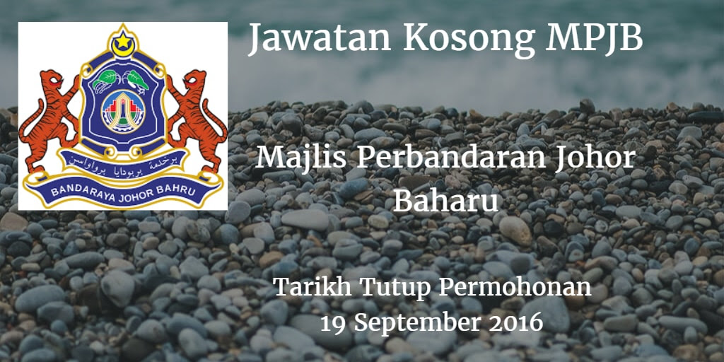 Jawatan Kosong MPJB 19 September 2016