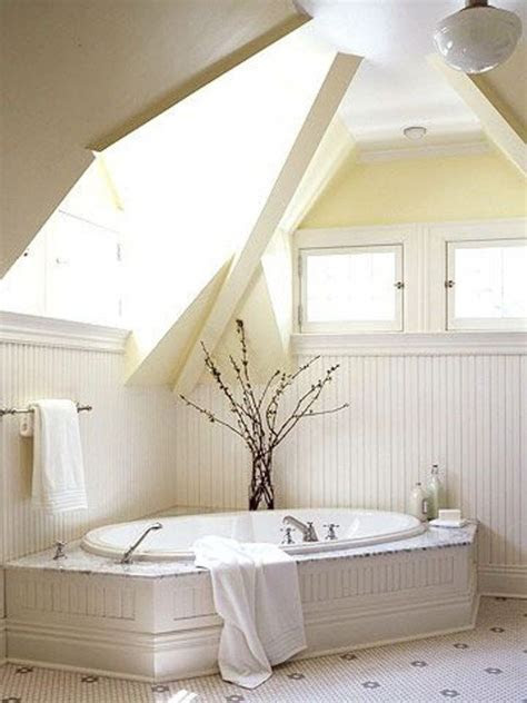 These small bathroom design tips from an expert designer will help you make the most of your money and the space in your small bath renovation. 12 Modern Bathroom Designs for Your Attic - Pretty Designs