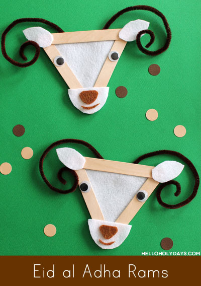 Eid Al Adha Ram Craft - Hello Holy Days!