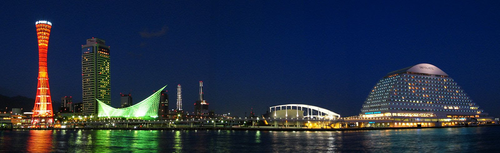 ピンクリボンフェスティバル神戸 夜景壁紙写真集 夜景無料写真素材