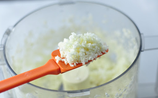 grated cauliflower