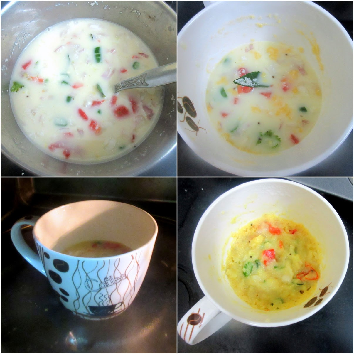 How to make Upma in Microwave 2