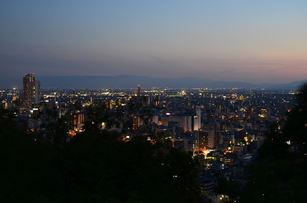 19 5 4 金華山ドライブウェイの夜景 岐阜県 夜景三昧