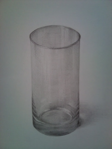 鉛筆画 グラス A Water Glass Drawn By Pencil Crayons Et Papier 鉛筆と紙と