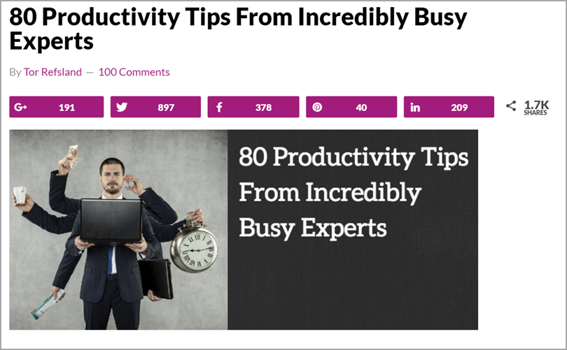 conduct an expert round up for diversify your blog