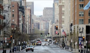 Fotografía que muestra la avenida Boylston, lugar donde se produjeron los atentados en Boston, Massachusetts (Estados Unidos). EFE/Archivo
