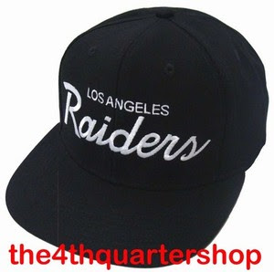 Details about L.A. Raiders Cap Hat Snapback Eazy E ICE CUBE NWA Long ...