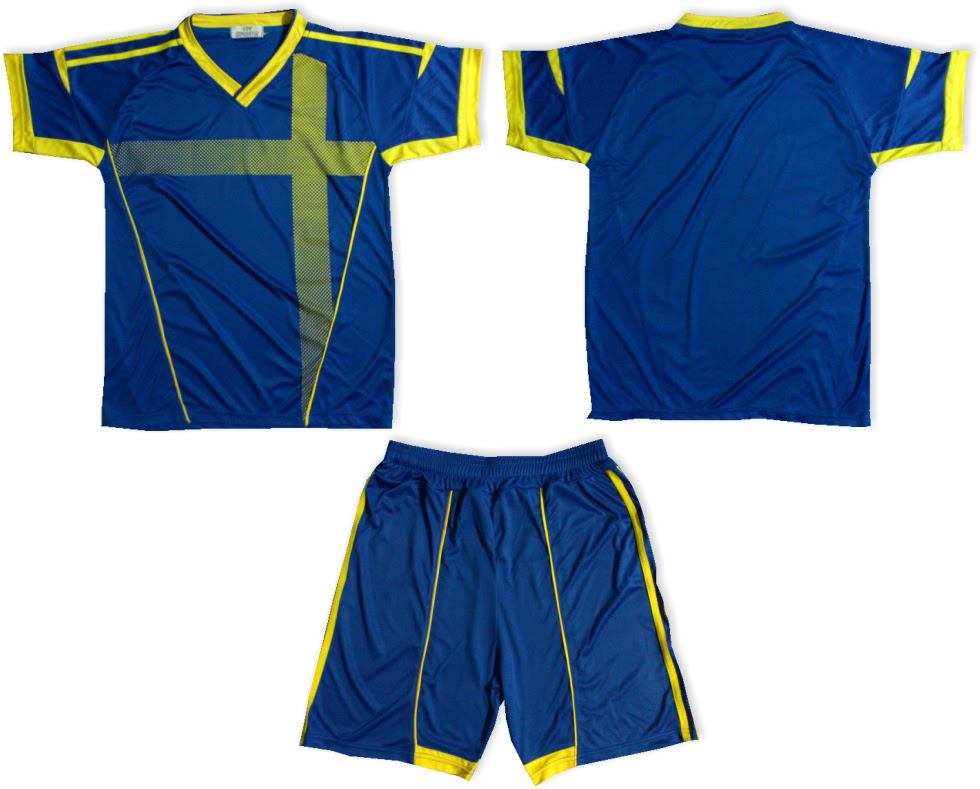 サッカーユニフォーム上下ギリシャ代表レプリカタイプ St132