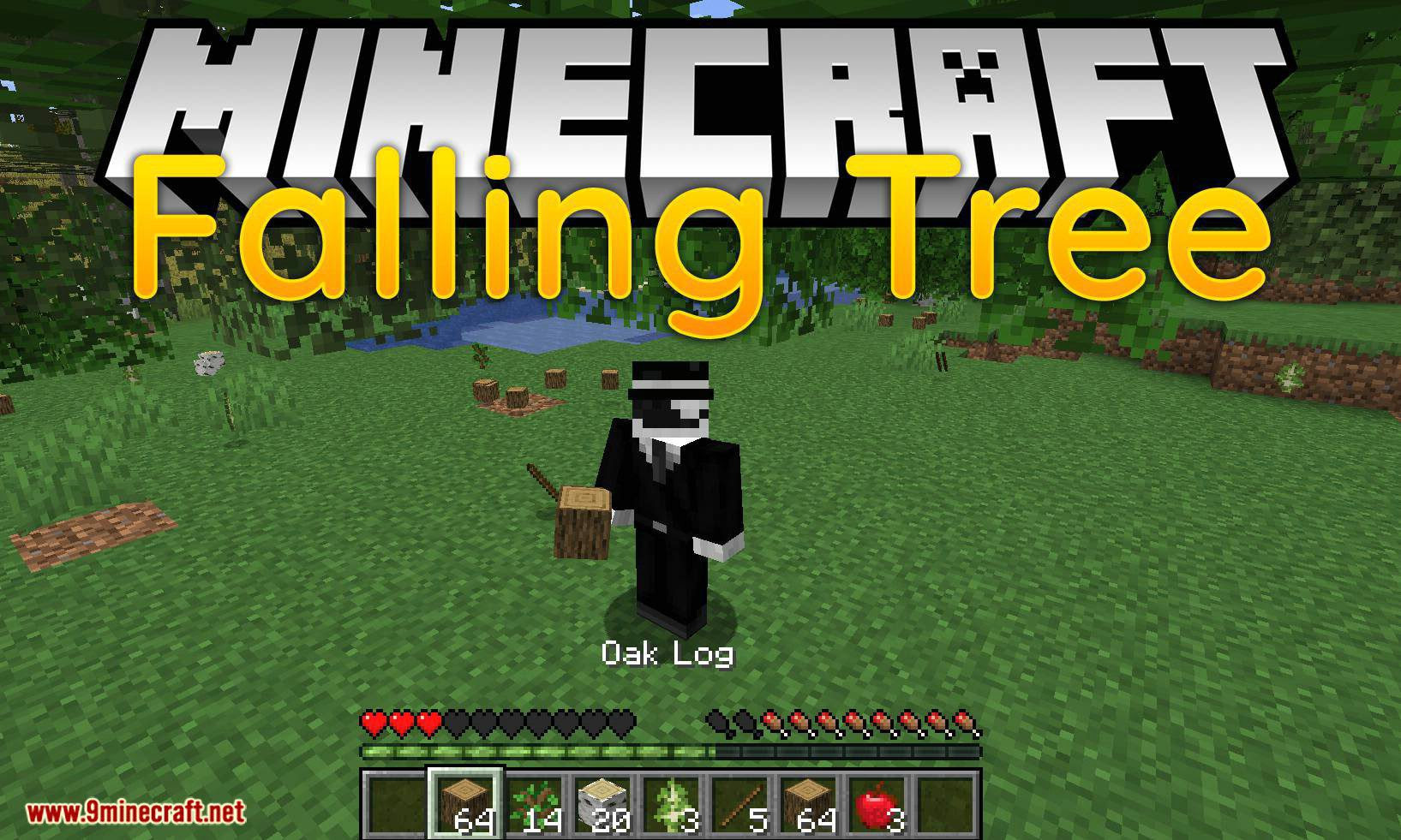 Falling Tree Mod 1 16 5 1 15 2 Break Down Trees By Only Cutting One Piece Of It 9minecraft Net