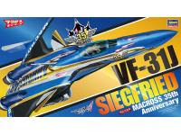 Hasegawa 1/72 VF-31J SIEGFRIED Macross 35th Anniversary (65842) English Color Guide & Paint Conversion Chart - i0