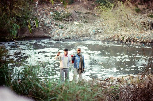 the river