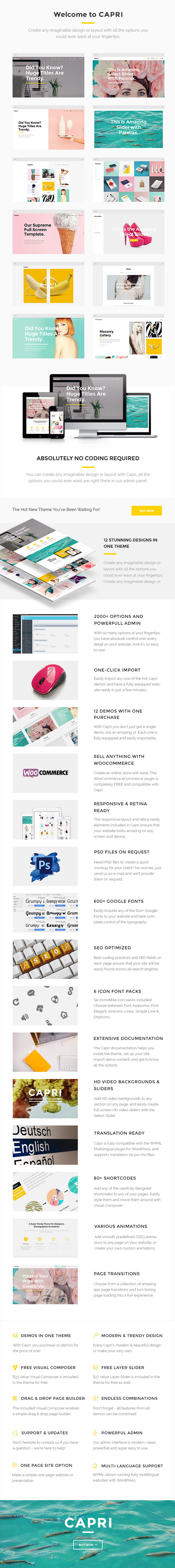 Capri - A Hot Multi-Purpose Theme (Creative)