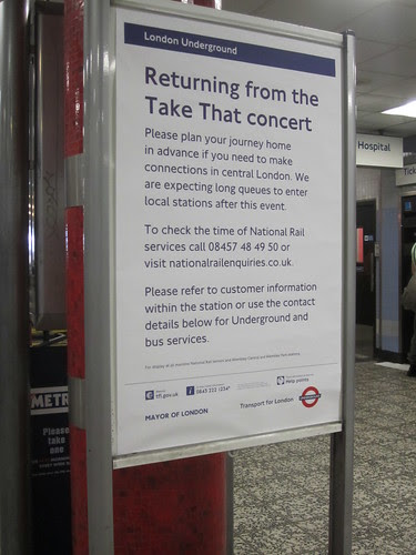 Take That on the Tube