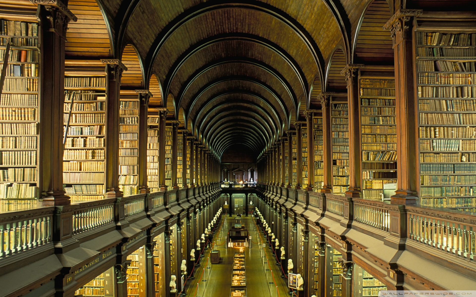 Old Library Ultra Hd Desktop Background Wallpaper For 4k Uhd Tv