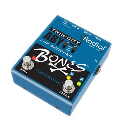 大勧め最新入荷 のradial Bones Twincity A Twincity B Yアンプスイッチャー Bones A B Rd7115 楽器店まんまん堂 正規通販短納期 の