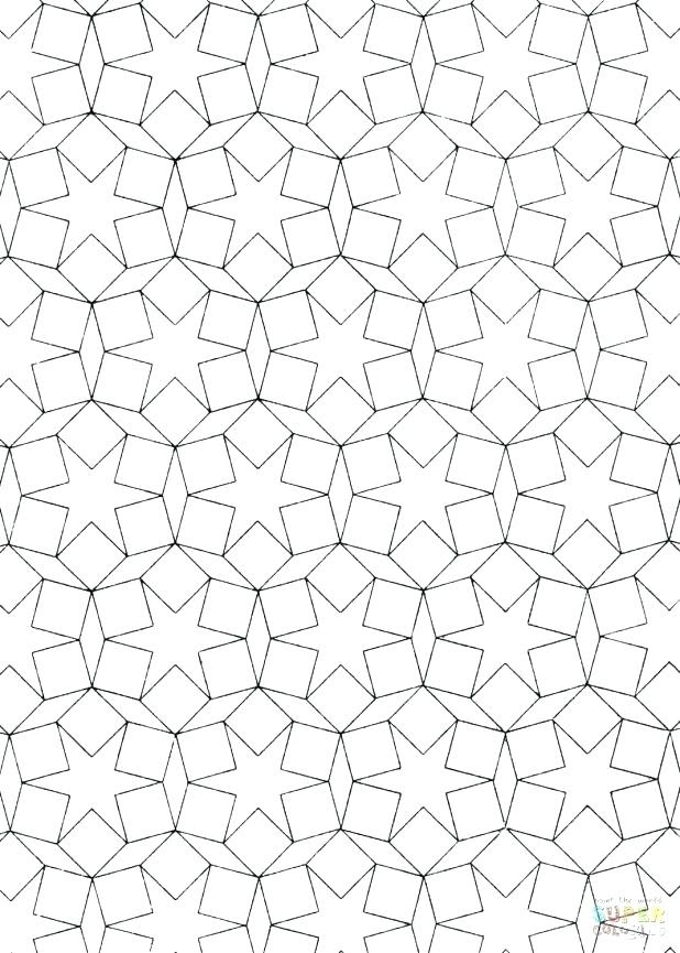 Islamic Geometric Patterns Coloring Pages at GetColorings