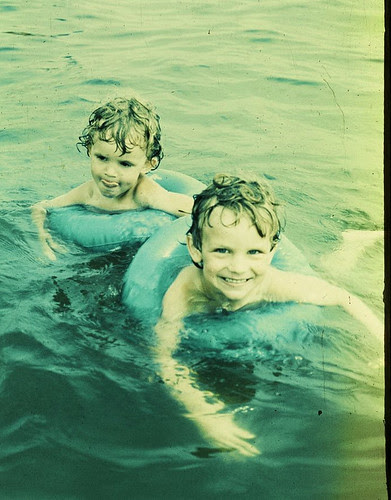 the old times (me and my brother)