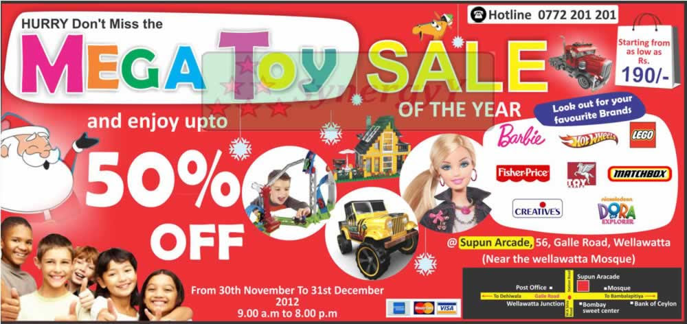 Mega Toy Sale of the Year 2012 in Sri Lanka by Supun 