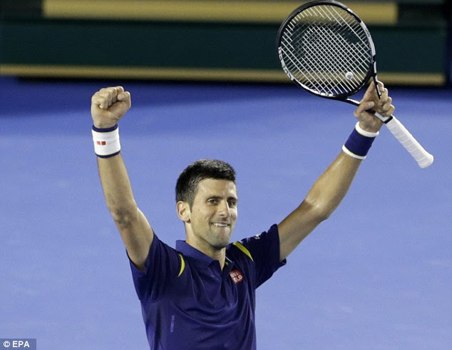 Novak Djokovic produced an impressive display to reach the Australian Open final on Thursday