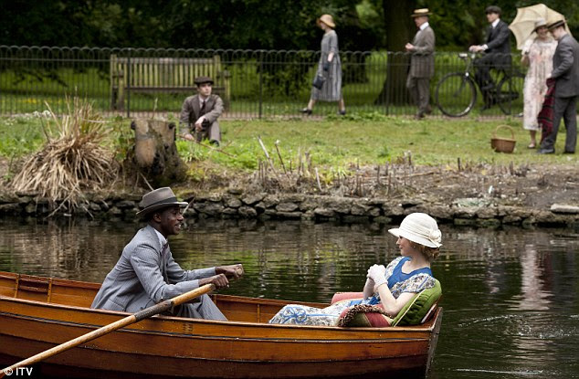 Daring: Lady Rose has shown that she is one of the most spirited residents at Downton with her new romance 