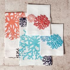 Coral Bathroom Decor on Pinterest