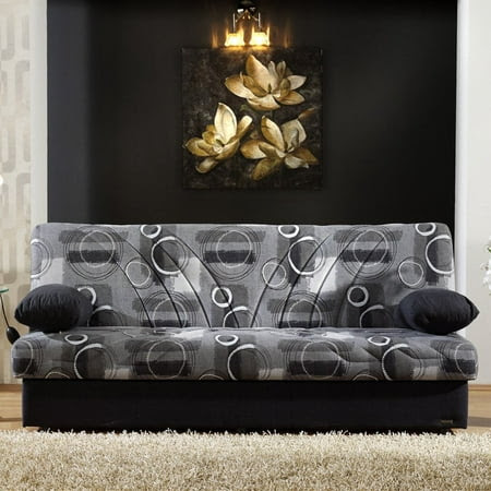 Take Offer Istikbal Max 3 Set Seam Gray Fabric Convertible Sofa with
Black Accent Pillows Before Too Late